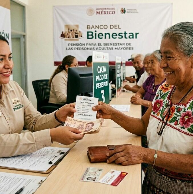 Estas personas reciben la Pensión del Bienestar del 11 al 15 de mayo 2026 | Foto: Gemini AI