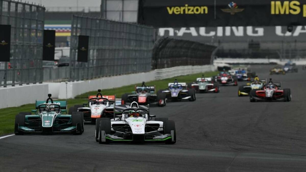 El piloto de la escudería Juncos Hollinger Racing demostró su capacidad de reacción y ritmo en pista (Cortesía)