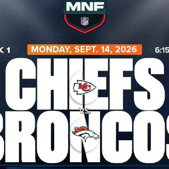 Chiefs vs Broncos será el juego del primer Monday Night / X: Broncos
