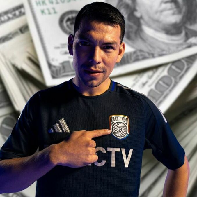Chucky Lozano es de los mejor pagados en la MLS. (Foto: San Diego FC)