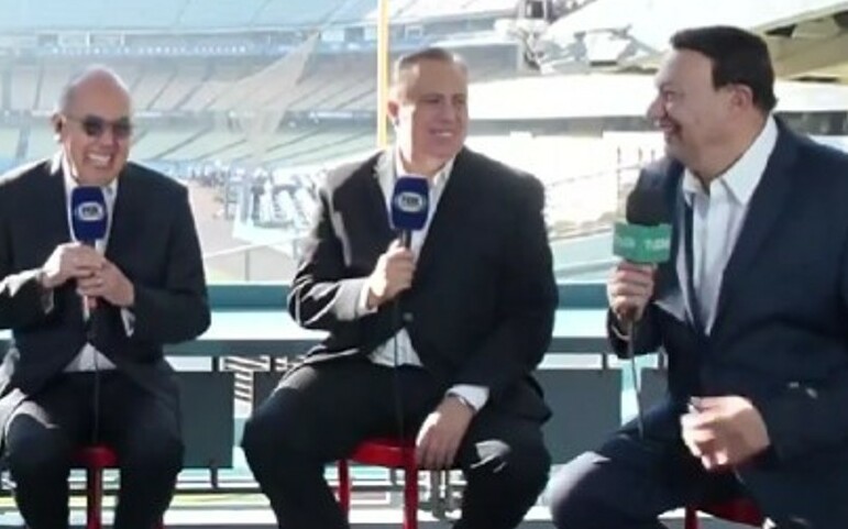 Enrique Burak, Toño de Valdés y Pepe Segarra (Foto: Captura)