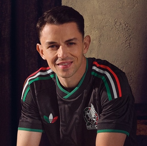 Así luce el tercer jersey de México rumbo al Mundial 2026 (cortesía adidas)