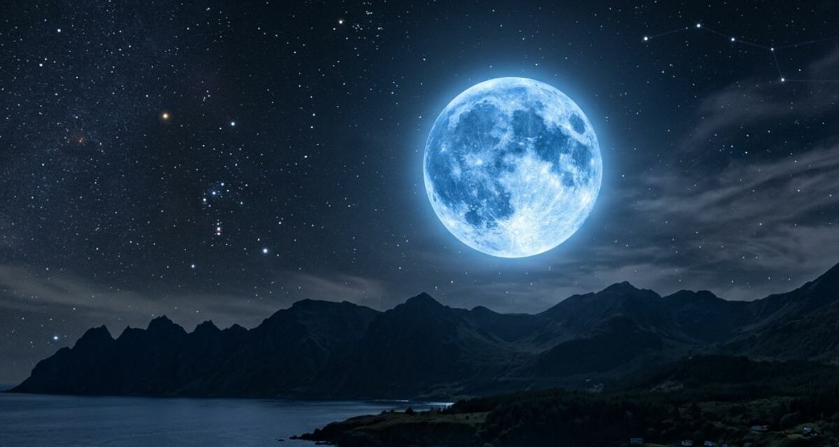 ¿Cuándo y dónde se podrá ver la Luna Azul de mayo? | Foto: Gemini AI