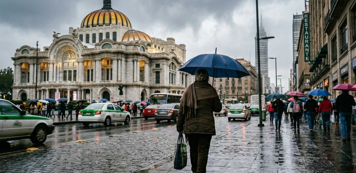 Temperaturas más bajas y lluvias llegarán a México en los próximos días | Foto: Gemini AI