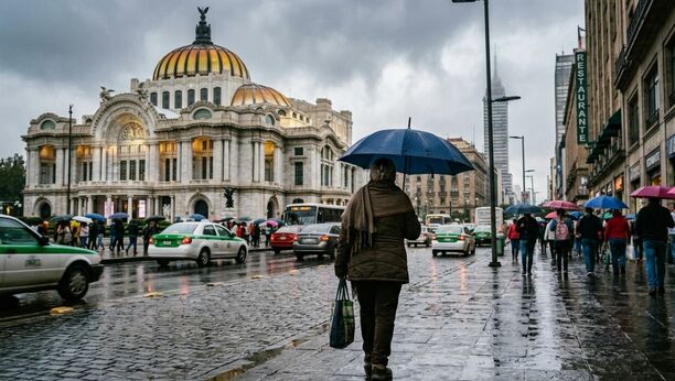 Temperaturas más bajas y lluvias llegarán a México en los próximos días | Foto: Gemini AI