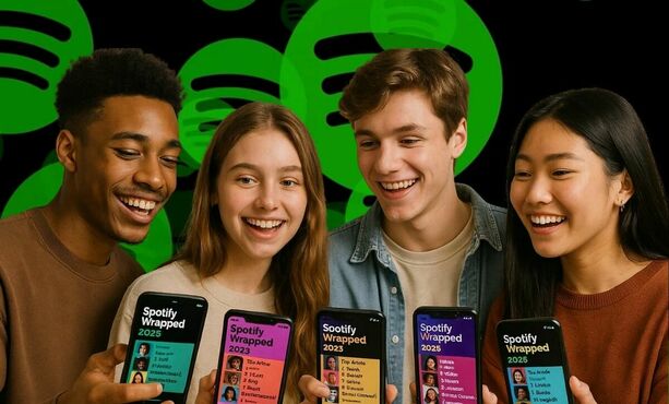 Wrapped Party de Spotify: compara tu resumen anual con amigos fácil y rápido. (FOTO): Mediotiempo IA.