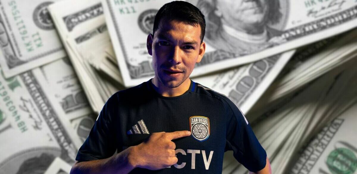 Chucky Lozano es de los mejor pagados en la MLS. (Foto: San Diego FC)