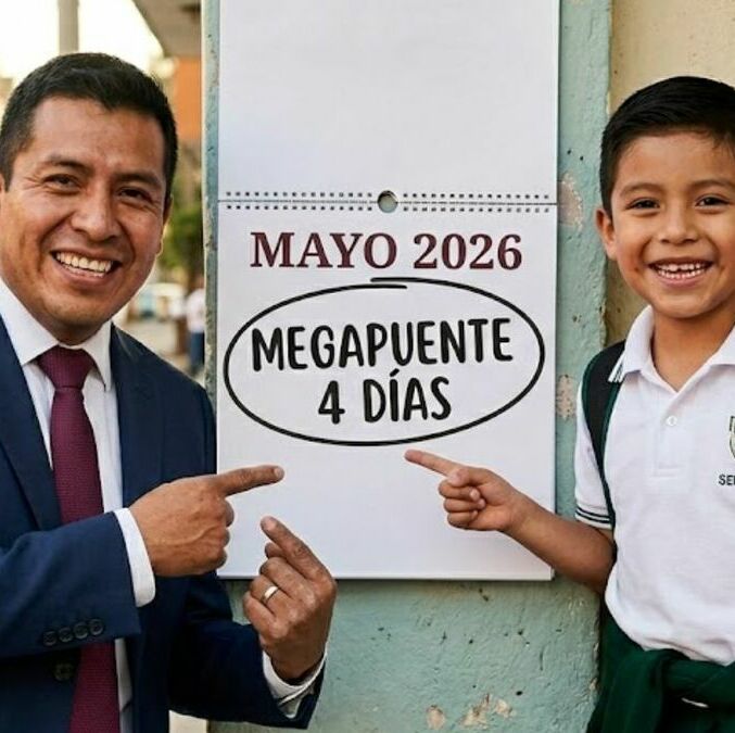 ¿Para quiénes habrá megapuente de 4 días en mayo 2026? Calendario oficial. (Gemini IA).