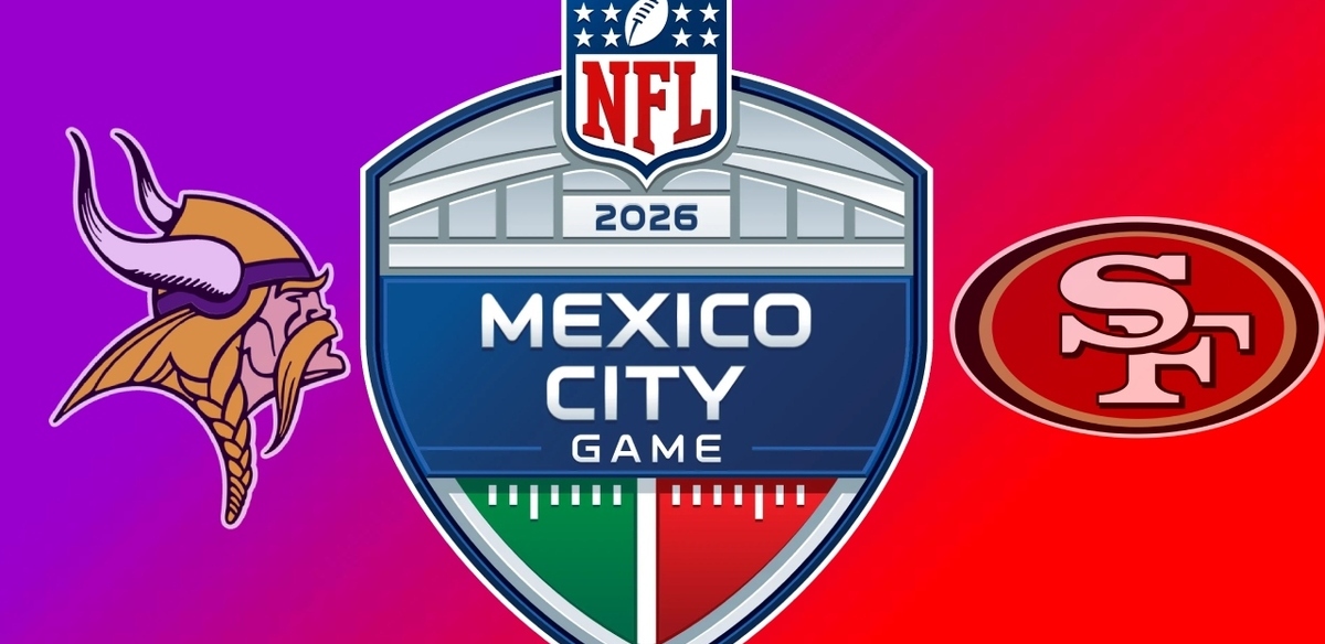 Minnesota Vikings y San Francisco 49ers jugarán en México  (Diseño mediotiempo)