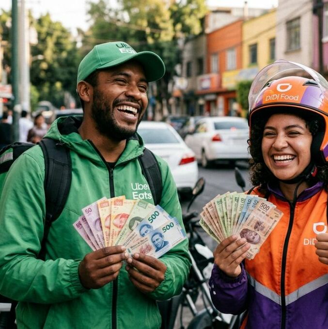 Reparto de utilidades 2026: así aplicaría para repartidores de apps como Uber y Didi