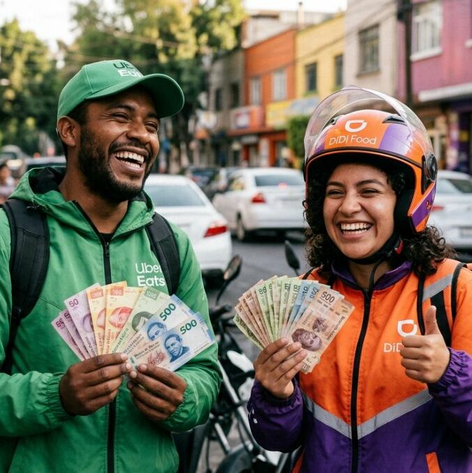 Reparto de utilidades 2026: así aplicaría para repartidores de apps como Uber y Didi