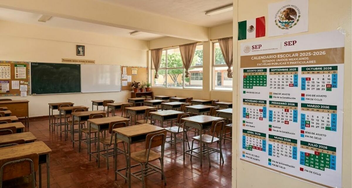 SEP cambiará el calendario escolar en este estado y alumnos saldrán antes. (Gemini IA).