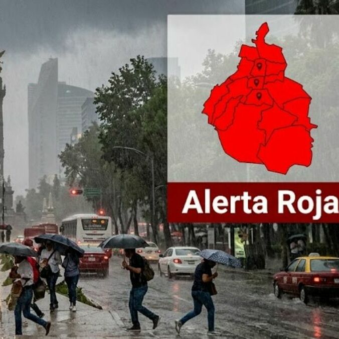 ¿Qué significa la alerta roja por lluvias en CDMX? Esto debes saber. (Gemini IA).