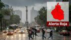 ¿Qué significa la alerta roja por lluvias en CDMX? Esto debes saber. (Gemini IA).