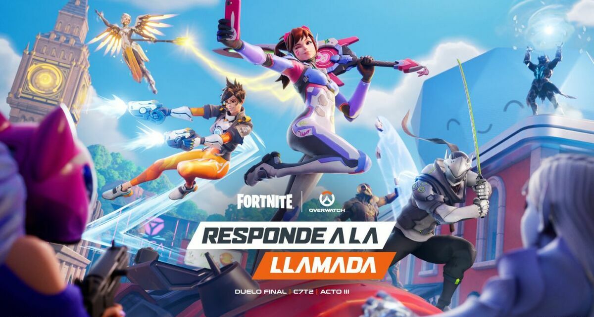Fortnite incluirá nuevas locaciones y armas de Overwatch en el videojuego | Foto: @Fortnite