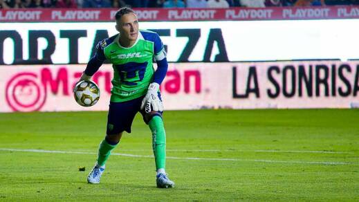 Keylor Navas tuvo un pequeño error que desencadenó el gol de Pachuca (Imago7)
