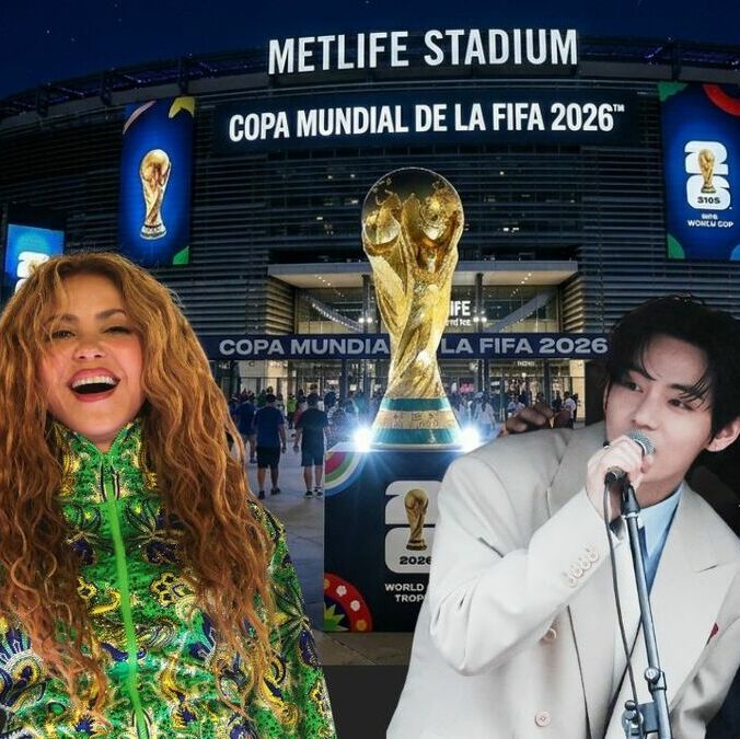 Mundial 2026 tendrá show de medio tiempo con BTS, Shakira y Madonna | Foto: Gemini AI y Reuters