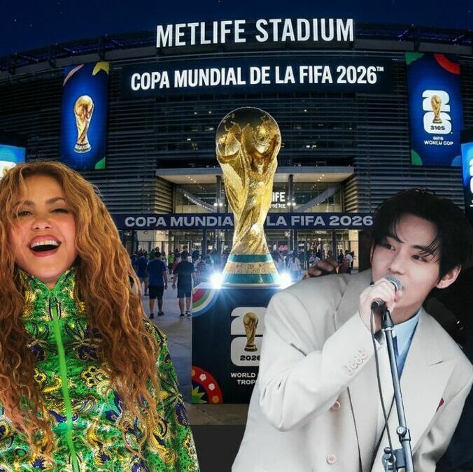Mundial 2026 tendrá show de medio tiempo con BTS, Shakira y Madonna | Foto: Gemini AI y Reuters