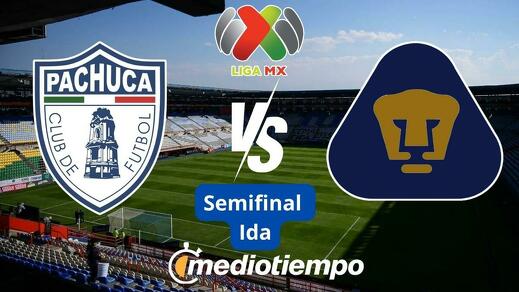 Pachuca vs Pumas Semifinal Ida Liga MX Clausura 2026 (FOTO: Especial)