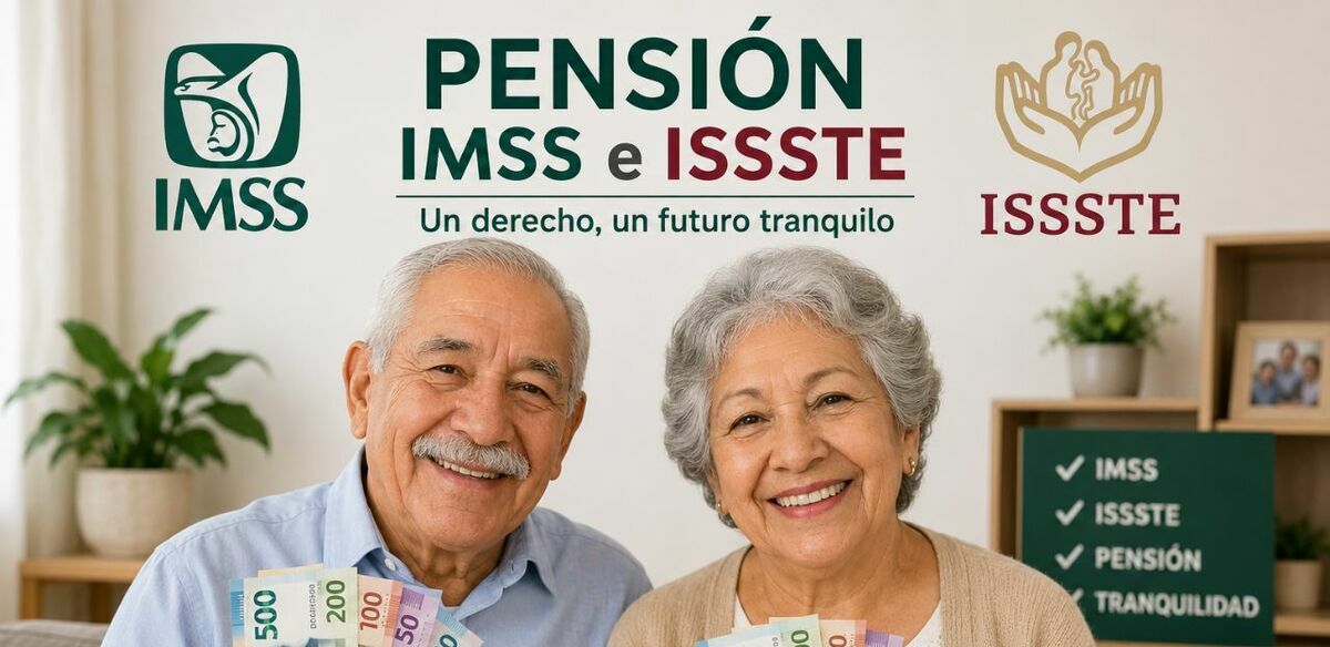 ¿Qué personas pueden recibir doble pensión del IMSS e ISSSTE? (FOTO: ChatGPT).