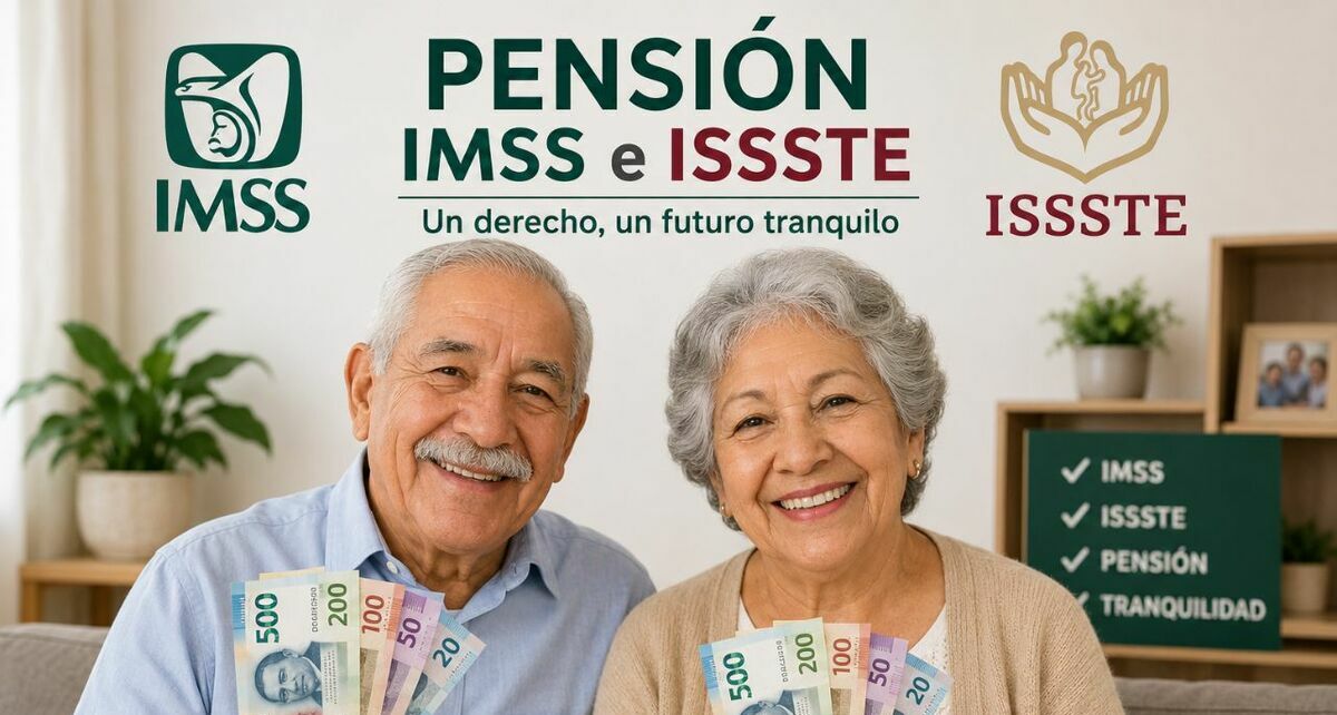 ¿Qué personas pueden recibir doble pensión del IMSS e ISSSTE? (FOTO: ChatGPT).