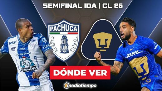 Rivalidad Pachuca vs. Pumas Semifinal ida Clausura 2026