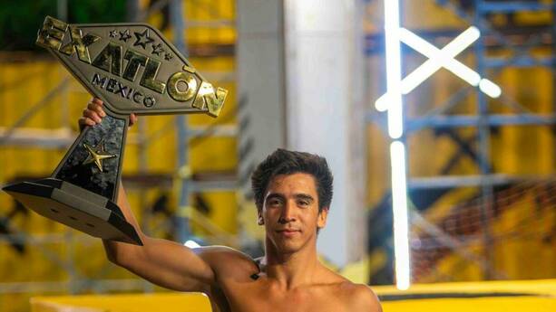 Alexis Vargas se queda el título de Exatlón México 2026 (Cortesía TV Azteca)