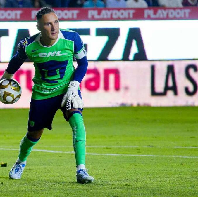 Keylor Navas tuvo un pequeño error que desencadenó el gol de Pachuca (Imago7)