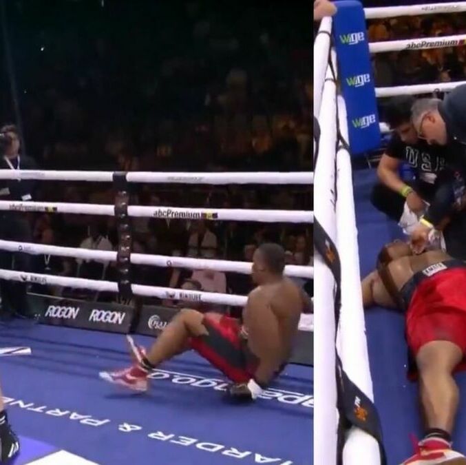 Viktor Jurk noqueó a Edwin Castillo a segundos de iniciar la pelea (Imagen: Capturas de pantalla)