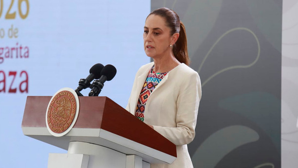 Claudia Sheinbaum dio a conocer la próxima visita de equipo de la FIFA. (Foto: Juan Carlos Bautista)