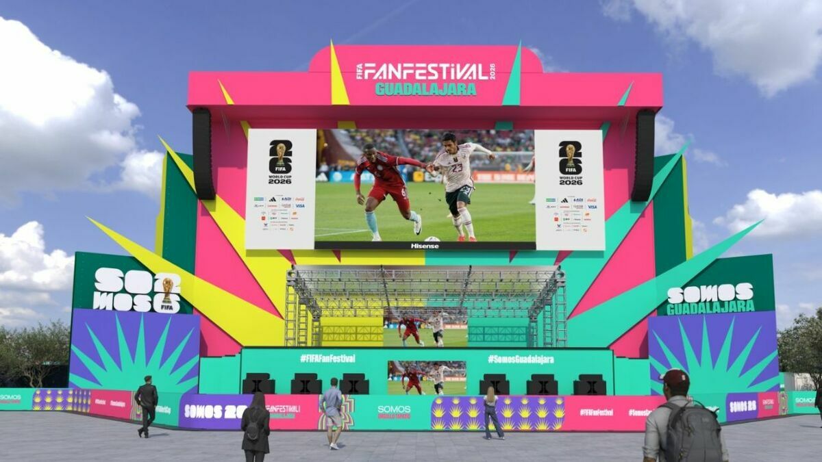 FIFA Fan Festival Guadalajara será una fiesta para todos los aficionados en la Copa del Mundo 2026 | Cortesia: GDL2026
