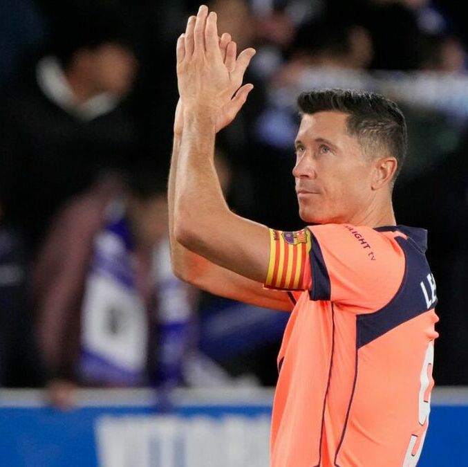 Robert Lewandowski saldrá del FC Barcelona tras finalizar la temporada | Foto: EFE