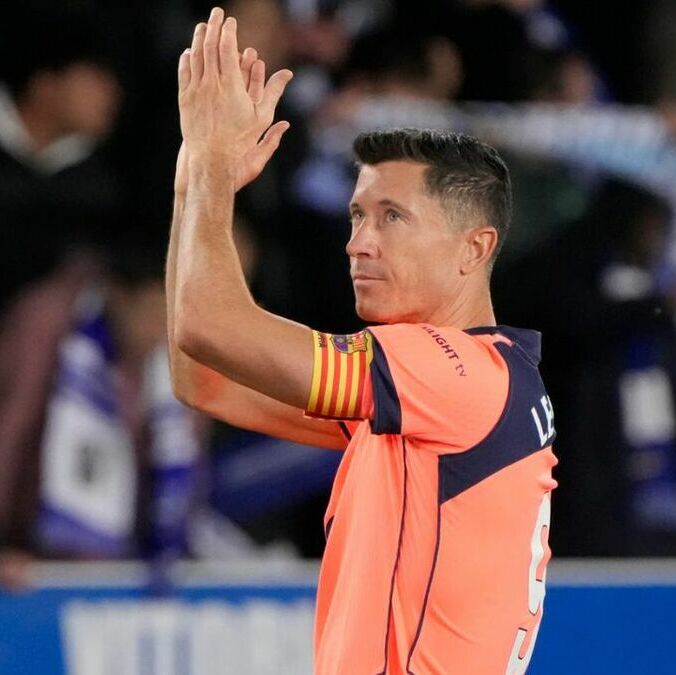 Robert Lewandowski saldrá del FC Barcelona tras finalizar la temporada | Foto: EFE