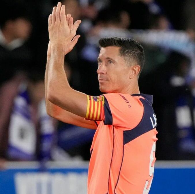 Robert Lewandowski saldrá del FC Barcelona tras finalizar la temporada | Foto: EFE
