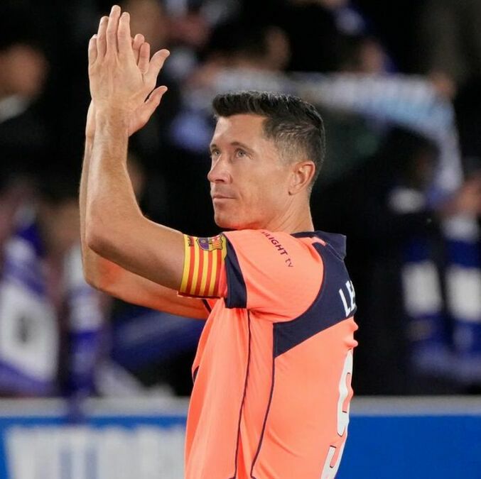 Robert Lewandowski saldrá del FC Barcelona tras finalizar la temporada | Foto: EFE