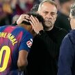 Consuelan a Lamine Yamal tras su lesión. (Foto: EFE)