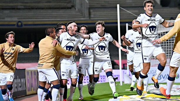 Juan Pablo Vigón hizo el cuarto gol de Pumas vs Cruz Azul en 2020 (Imago7)