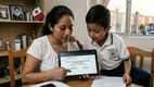Así puedes consultar folio y estatus de la Beca Rita Cetina 2026 para primaria. (Gemini IA).