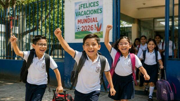 SEP confirma cambios en el calendario escolar 2025 - 2026 por el Mundial. Foto: ChatGPT