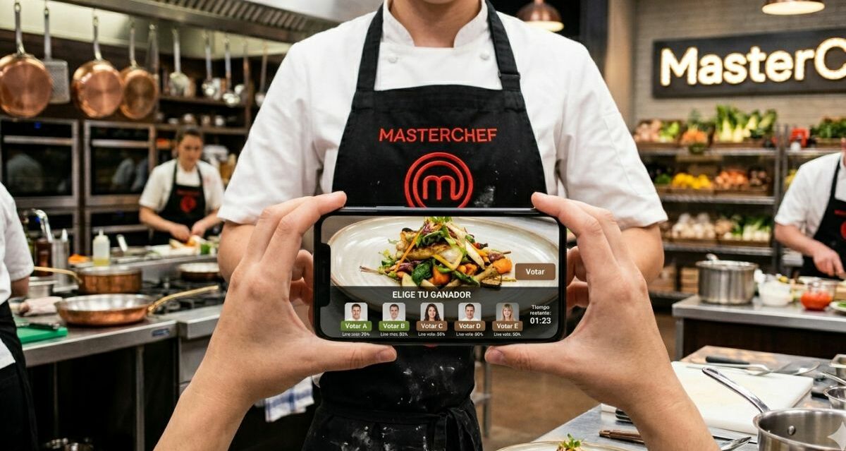 ¿Cómo votar por tu cocinero favorito en MasterChef México 24/7? | Foto: IA