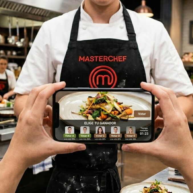 ¿Cómo votar por tu cocinero favorito en MasterChef México 24/7? | Foto: IA