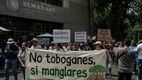 Mahahual: convocan a marcha en CDMX contra el proyecto Perfect Day. Foto: ChatGPT