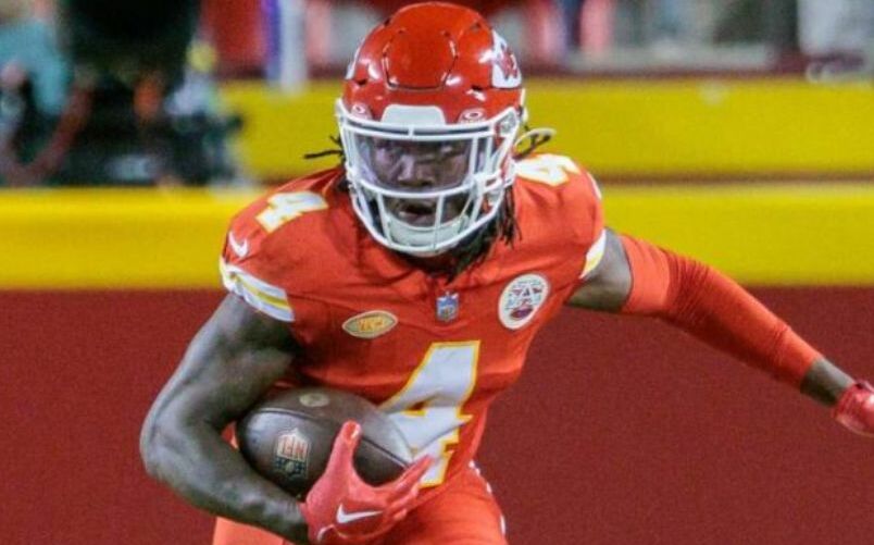 Rashee Rice, receptor de los Chiefs (Reuters)