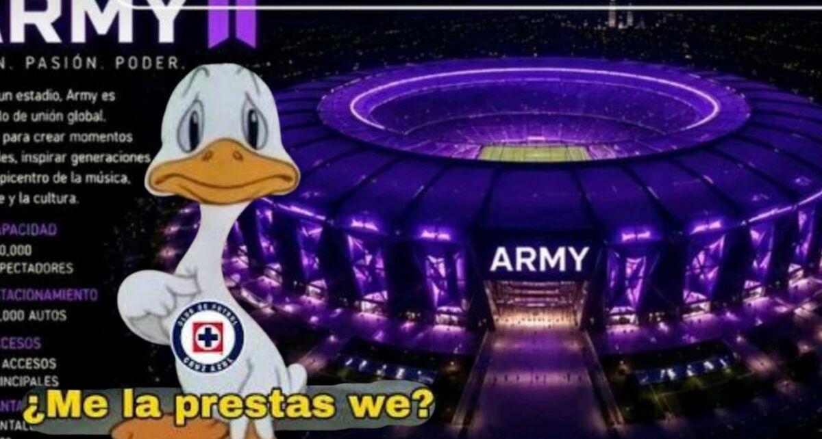 ARMY quiere un estadio para conciertos y la afición celeste apoya la causa | Foto: X: @Miruzha