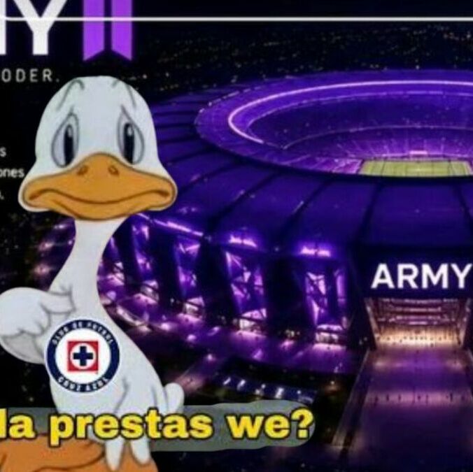 ARMY quiere un estadio para conciertos y la afición celeste apoya la causa | Foto: X: @Miruzha