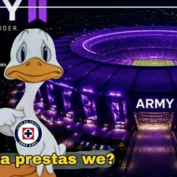 ARMY quiere un estadio para conciertos y la afición celeste apoya la causa | Foto: X: @Miruzha