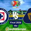 Cruz Azul vs Pumas Final Ida Liga MX Clausura 2026 (FOTO: Especial)