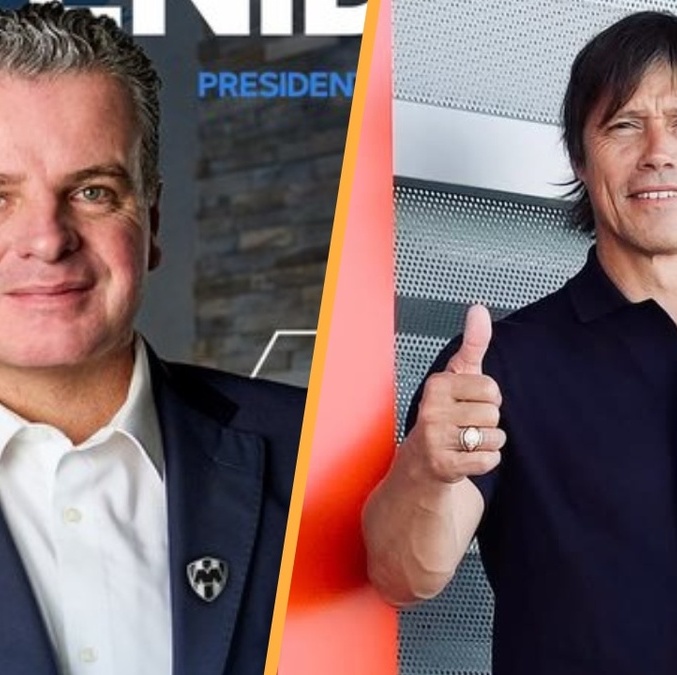 Dennis y Almeyda buscarán regresar a Ryados a ser protagonista de la Liga MX (@Rayados | @peladoalmeyda)