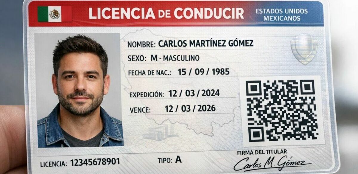 ¿Cuál es la edad máxima para tramitar la licencia de conducir en México 2026? Foto: Sora IA