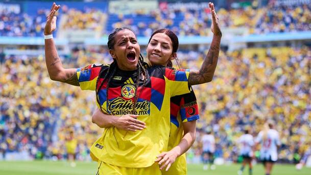 Geyse Ferreira fue una de las figuras del América Femenil (Mexsport)